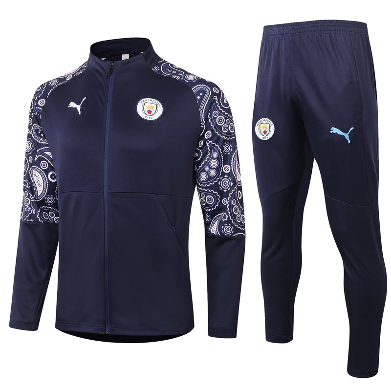 KIT PASSEIO - MANCHESTER CITY  - PRETO E AZUL ESCURO