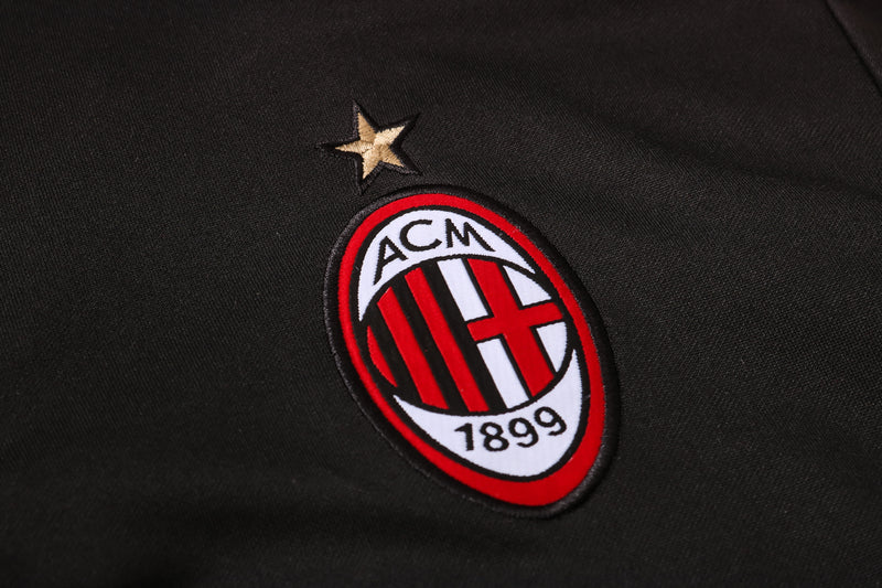 KIT PASSEIO - MILAN - PRETO E VERMELHO
