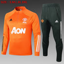 KIT PRÉ JOGO - MANCHESTER UNITED - LARANJA E PRETO