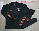 KIT PASSEIO - MANCHESTER UNITED - PRETO, LARANJA E BRANCO